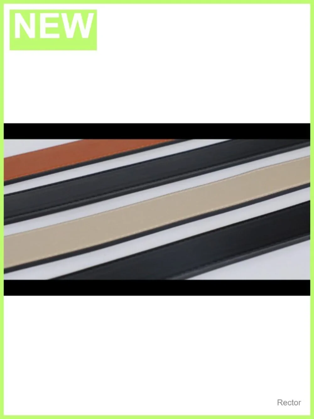 Reversible Faux Leather Belt for Women, Trim to Fit, 1.3